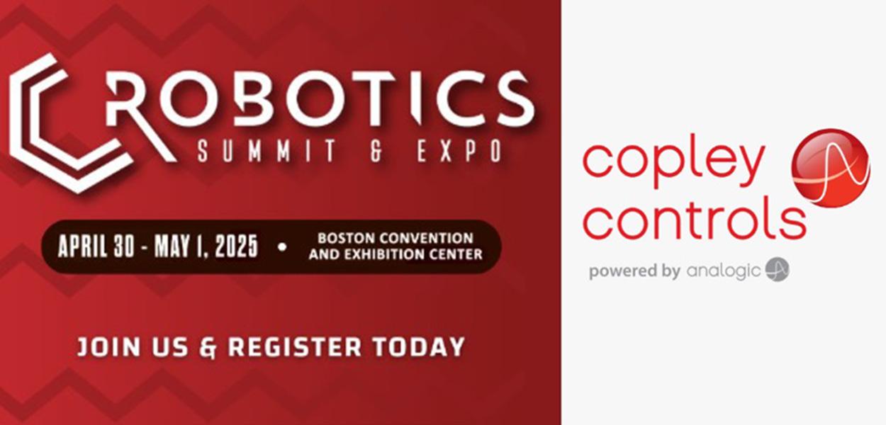 Photo of Block your calendar for Robotics Summit 2025!